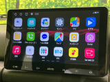 【ディスプレイオーディオ】お手持ちのスマートフォンとの連携で、ナビや音楽再生など各種アプリを使用可能。スマホに近い感覚でお使いいただけます♪