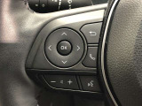 【ステアリングスイッチ】左です。ハンドルから手を離さず、運転に集中したまま手元でオーディオ操作等ができます。