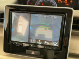 【全周囲カメラ】車両周囲を上から見下ろしたような映像を表示。正確なモニタリングが可能になり、駐車時・幅寄せをアシストします!