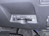 ETC車載器付きです。高速道路の料金所もスムーズに通過できます。