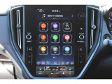 車両設定やエアコン操作、ラジオ・フルセグTVなどのオーディオの機能も内蔵しています、Bluetooth接続やUSB/Ipod接続、AppleCarPlayやAndroidAutoにも対応しています