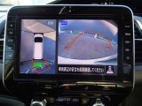 アラウンドビューモニターも付いているので、車庫入れもスムーズにできます。