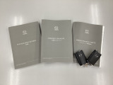 取り扱い説明書・整備手帳・スペアキーが揃っていますので安心です。