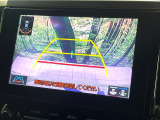 【バックカメラ】駐車時に後方がリアルタイム映像で確認できます。大型商業施設や立体駐車場での駐車時や、夜間のバック時に大活躍!運転スキルに関わらず、今や必須となった装備のひとつです!