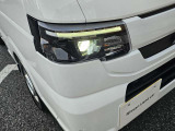 ★とても明るくて夜間も安心,さらに省電力!LEDヘッドライト★