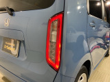 視認性がいいテールランプ。後続車にも存在をアピール。