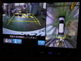マルチビューカメラシステム。前後左右にカメラがついているのでとっても安心ですね。