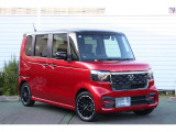 N-BOXCUSTOM・ターボ!0.66L TURBO CVT FF 4人乗り。