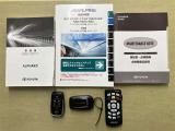 車両取扱説明書・ナビゲーション説明書・整備点検記録簿が揃っております。