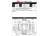 出庫時の車両状態シートです。写真に写りきらない凹み等を確認できます。
