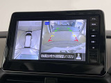 駐車時に周りの様子が見えるアラウンドビューモニター付きですので駐車時も安心ですよ!