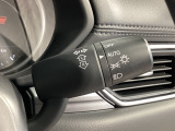 オートライトはレバーをAUTOの位置にすると周囲の明るさに応じて自動で点灯/消灯します。