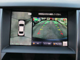 車の真上から見下ろしたような360度視界の良い『アラウンドビューモニター』です♪♪苦手な狭い駐車場、暗い所でも確認ができてとっても安心です♪♪