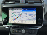 リーフ専用メモリーナビ、充電スポット更新など電気自動車用にさまざまな機能を備えています。もちろんフルセグ地デジTVにも対応しています。