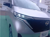 LEDヘッドライトで明るく照らします☆