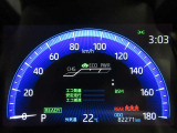 ディスプレイには運転に必要な様々な情報を表示します。