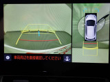 狭い駐車場や立体駐車場などもリアルに映るバックガイドモニター付でラクラク駐車♪(パノラミックビューモニター付)