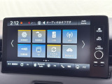 ★スマートフォンのような操作感の静電式タッチパネル。