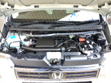 自慢のエンジンはパワードbyHONDAです。精度とバランスにこだわって、低回転からスムースなパワーを発揮します。