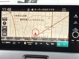 ホンダ純正メモリーナビ付きなので、迷わず目的地まで安心。