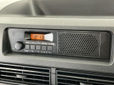 【ラジオデッキ】AM/FM対応!ラジオを聴きながら、運転中もリラックス♪