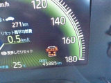 車両入庫時の走行距離です