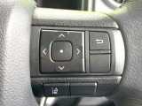 【ステアリングスイッチ】運転中、前方から目線をそらすことなく、オーディオ等の操作が可能な便利機能!安心&快適なドライブを演出してくれます♪
