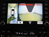 パノラミックビューモニター付きです。全方向の確認ができて安心です。