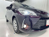 フォグランプ装着車です。暗い夜道の車両前方を明るく照らします
