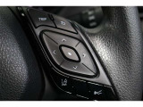 マルチインフォメーションディスプレイの操作スイッチがハンドル部にあります!みたい情報をすぐに確認できます。