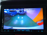 バックカメラの画像です。車庫入れの安心感がアップしますね。