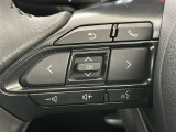 ステアリングスイッチ装備!運転しながら手元でオーディオの操作などができます。