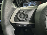 ステアリングスイッチ装備!運転しながら手元でオーディオの操作などができます。