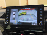 バックカメラの画像です。車庫入れの安心感がアップしますね☆