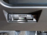 ETC車載器付きです。高速道路の料金所もスムーズに通過できます。