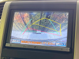 【バックカメラ】駐車時に後方がリアルタイム映像で確認できます。大型商業施設や立体駐車場での駐車時や、夜間のバック時に大活躍!運転スキルに関わらず、今や必須となった装備のひとつです!