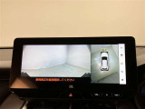 車両の周囲が見える全周囲カメラを装着♪