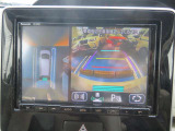 全周囲カメラの映像です!駐車の際も安心ですね!