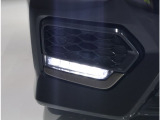 フォグライトは明るいLED!夜間運転時・雨天時・濃霧時と視界の確保を補助してくれます!見た目もクール!