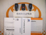 スマートキー&エンジンスターター付。取扱説明書とメンテナンスノートもあります☆品質評価シート付いてます!!