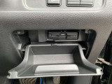 ビルトインタイプのETCです。スッキリしていますね。納車時にはセットアップいたしますので、すぐにお使いいただけます。