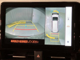 メーカーオプションの全周囲カメラ付き!狭い場所での駐車や車周辺を確認することが出来るので安心して駐車することができます★なんともう一つ・・・