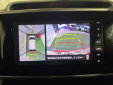 見えづらい車体後方部を映像で映し出してしっかりサポート!難しいバック駐車も安心です♪