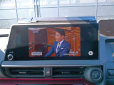疲れを感じたら、車を止めてテレビを見ながら休憩してはいかがでしょう