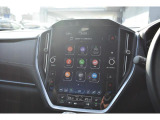 ナビを始め、車両やエアコンの設定、SUBARU STARLINK、ラジオやテレビなどさまざまな機能を内蔵している11.6インチセンターインフォメーションディスプレイ&インフォテインメントシステム