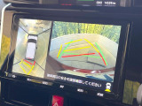 【パノラミックビューモニター】専用のカメラにより、上から見下ろしたような視点で360度クルマの周囲を確認することができます☆縦列駐車や幅寄せ時に活躍してくれます♪
