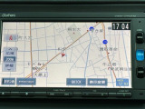 ホンダ純正メモリーナビ付きなので、迷わず目的地まで安心。