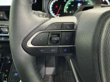 ステアリングスイッチ装備!運転しながら手元でオーディオの操作などができます。
