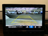 バックモニター付きで車庫入れもラクラク♪