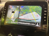 【アラウンドビューモニター】専用のカメラにより、上から見下ろしたような視点で360度クルマの周囲を確認することができます☆死角部分も確認しやすく、狭い場所での切り返しや駐車もスムーズに行えます。